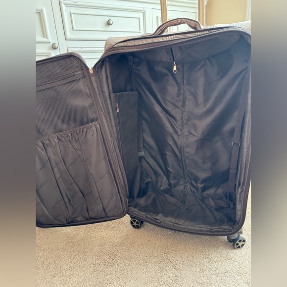 London Fog Checkered Travel Bag Set - Picture 12 of 17